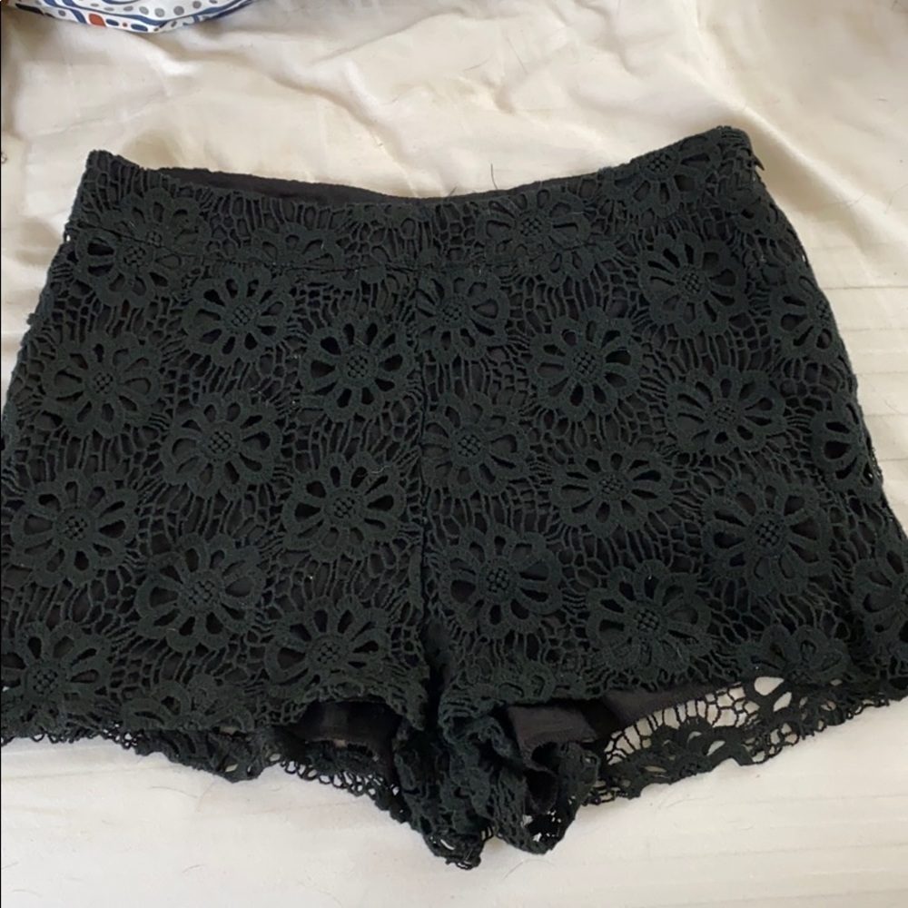 Black shorts